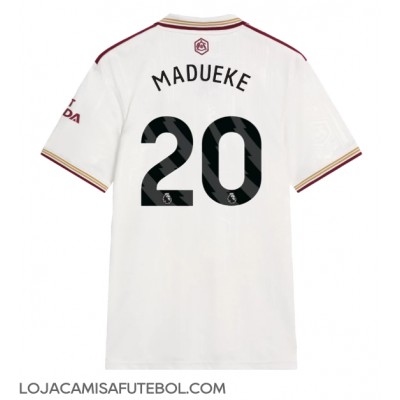 Camisa de Futebol Arsenal Noni Madueke #20 Equipamento Alternativo 2025-26 Manga Curta Camisa de Futebol Arsenal Noni Madueke #20 Equipamento Alternativo 2025-26 Manga Curta
